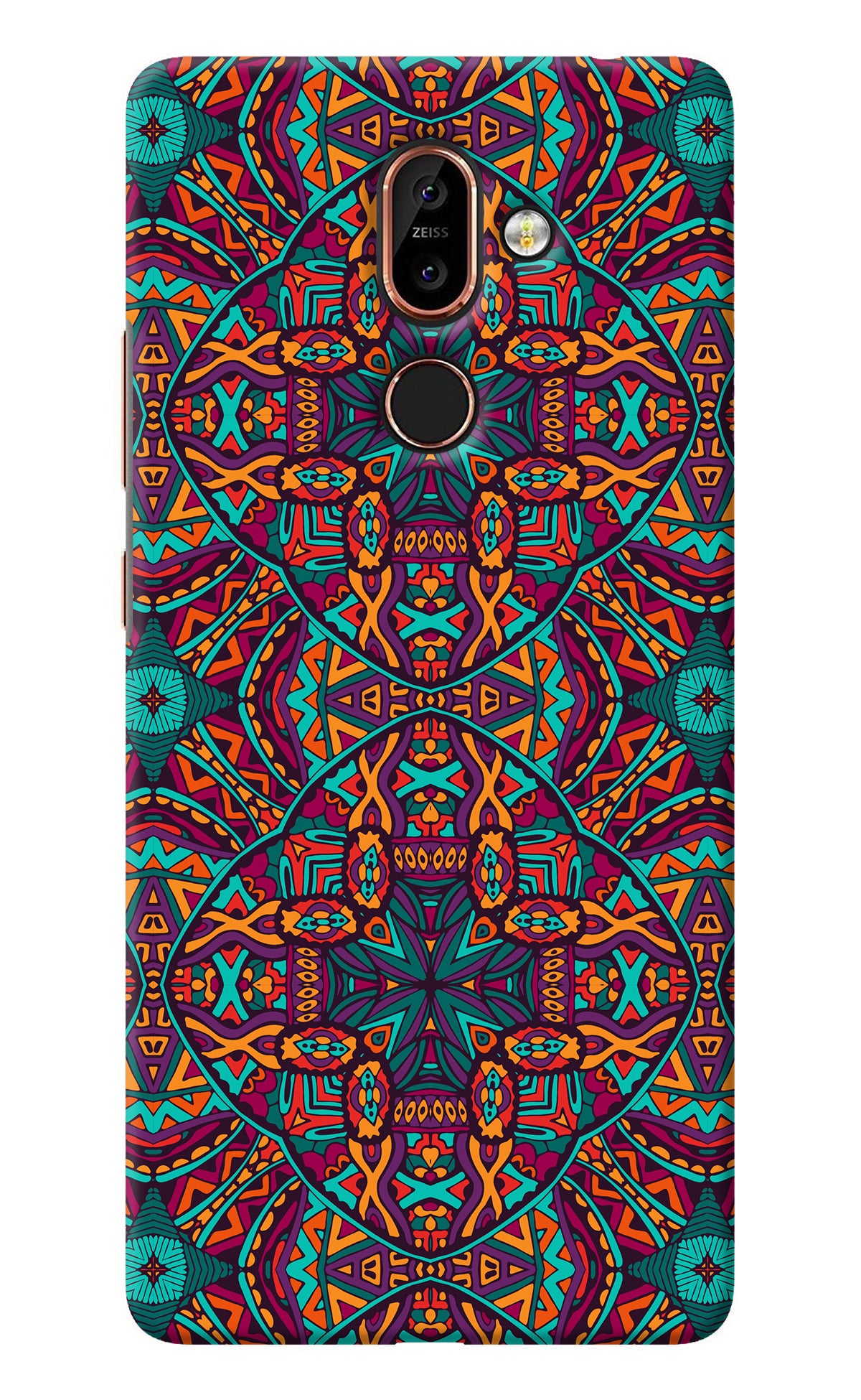 Colour Mandala Nokia 7 Plus Back Cover