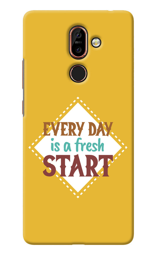 Every day is a Fresh Start Nokia 7 Plus Back Cover