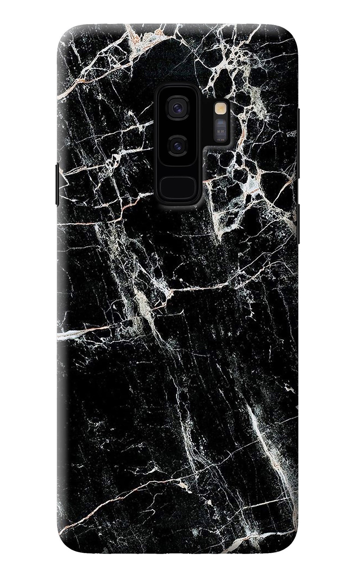 Black Marble Texture Samsung S9 Plus Back Cover
