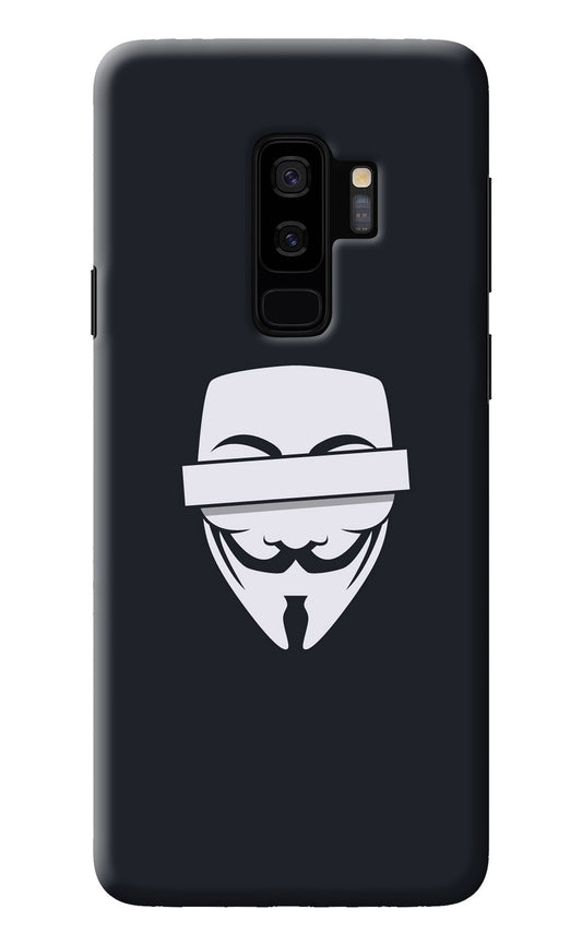 Anonymous Face Samsung S9 Plus Back Cover