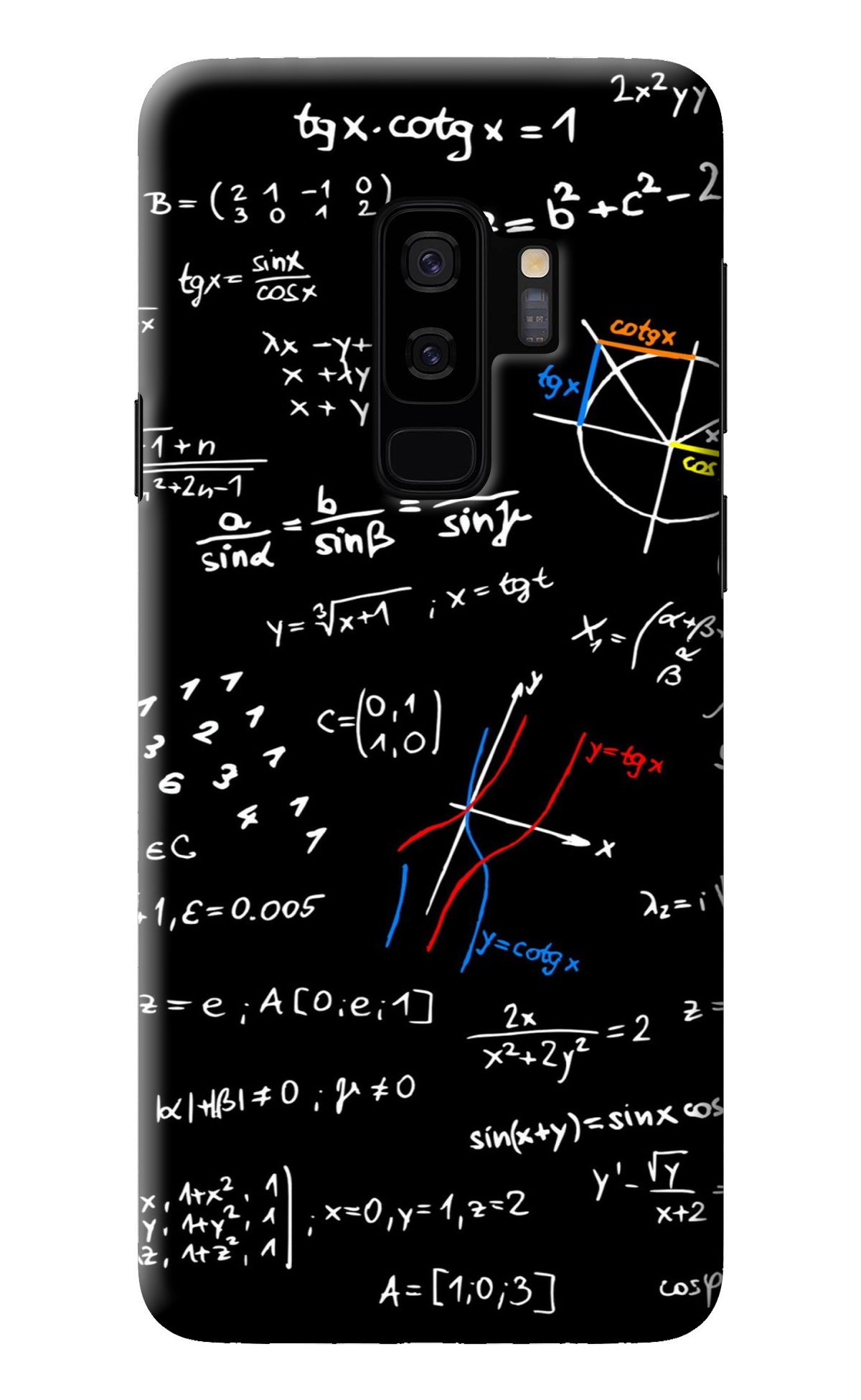 Mathematics Formula Samsung S9 Plus Back Cover