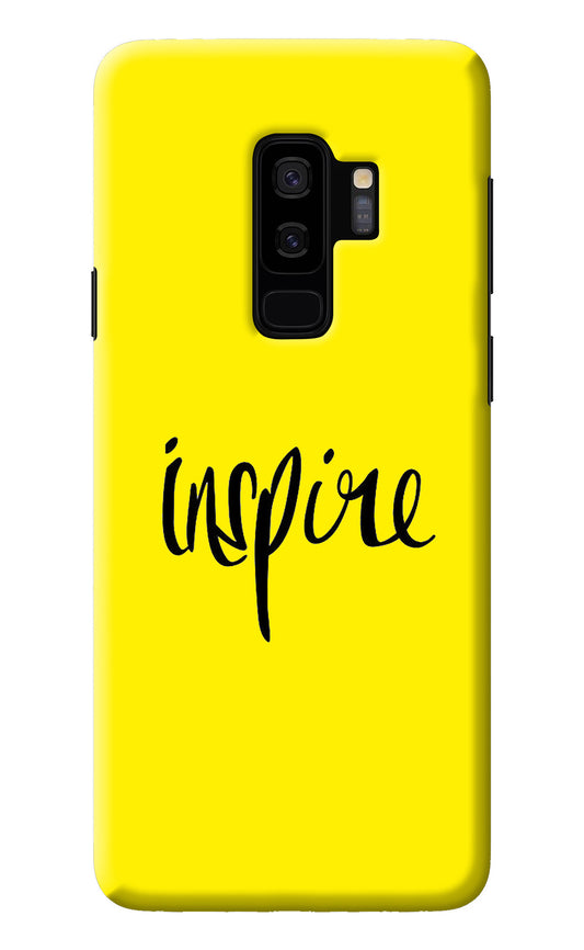Inspire Samsung S9 Plus Back Cover