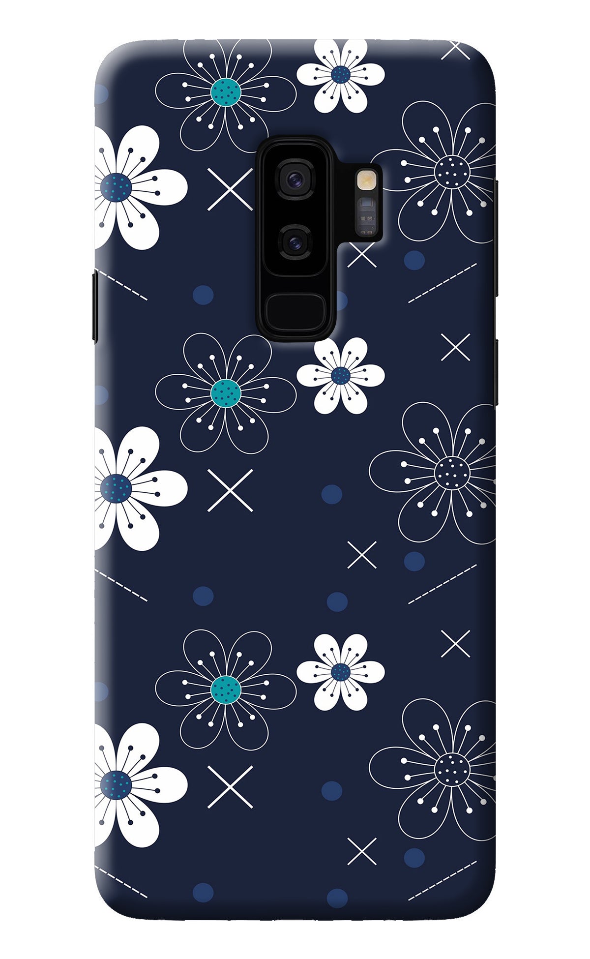 Flowers Samsung S9 Plus Back Cover