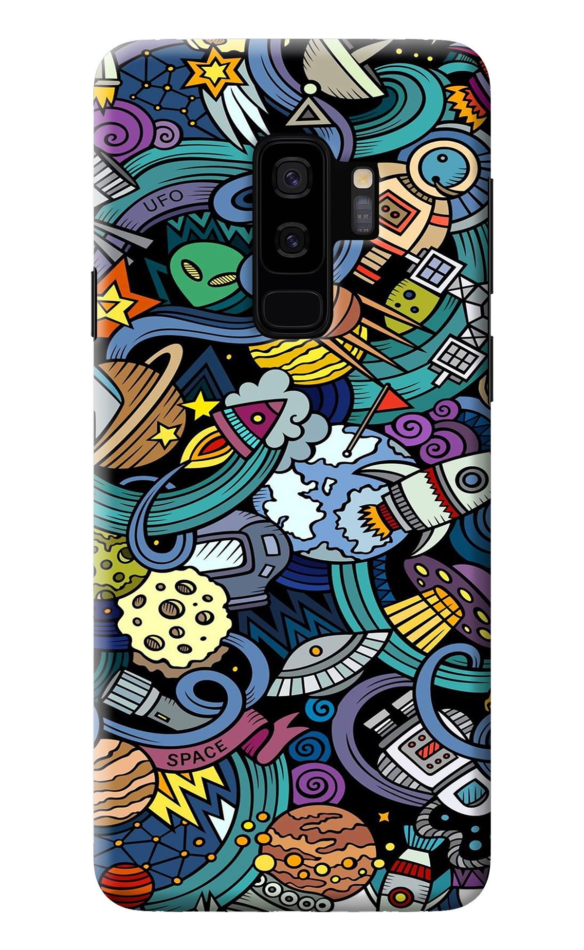 Space Abstract Samsung S9 Plus Back Cover