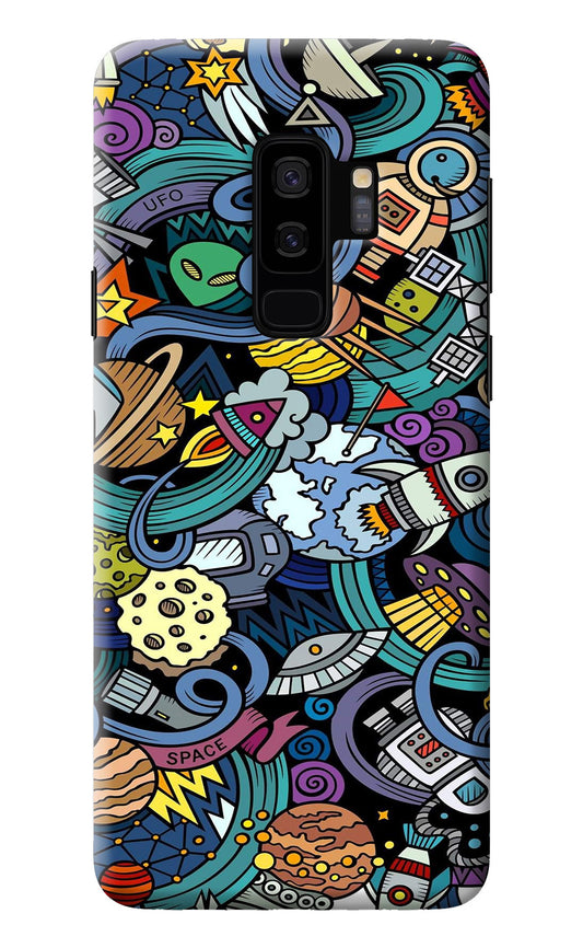 Space Abstract Samsung S9 Plus Back Cover