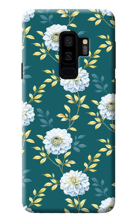 Flowers Samsung S9 Plus Back Cover