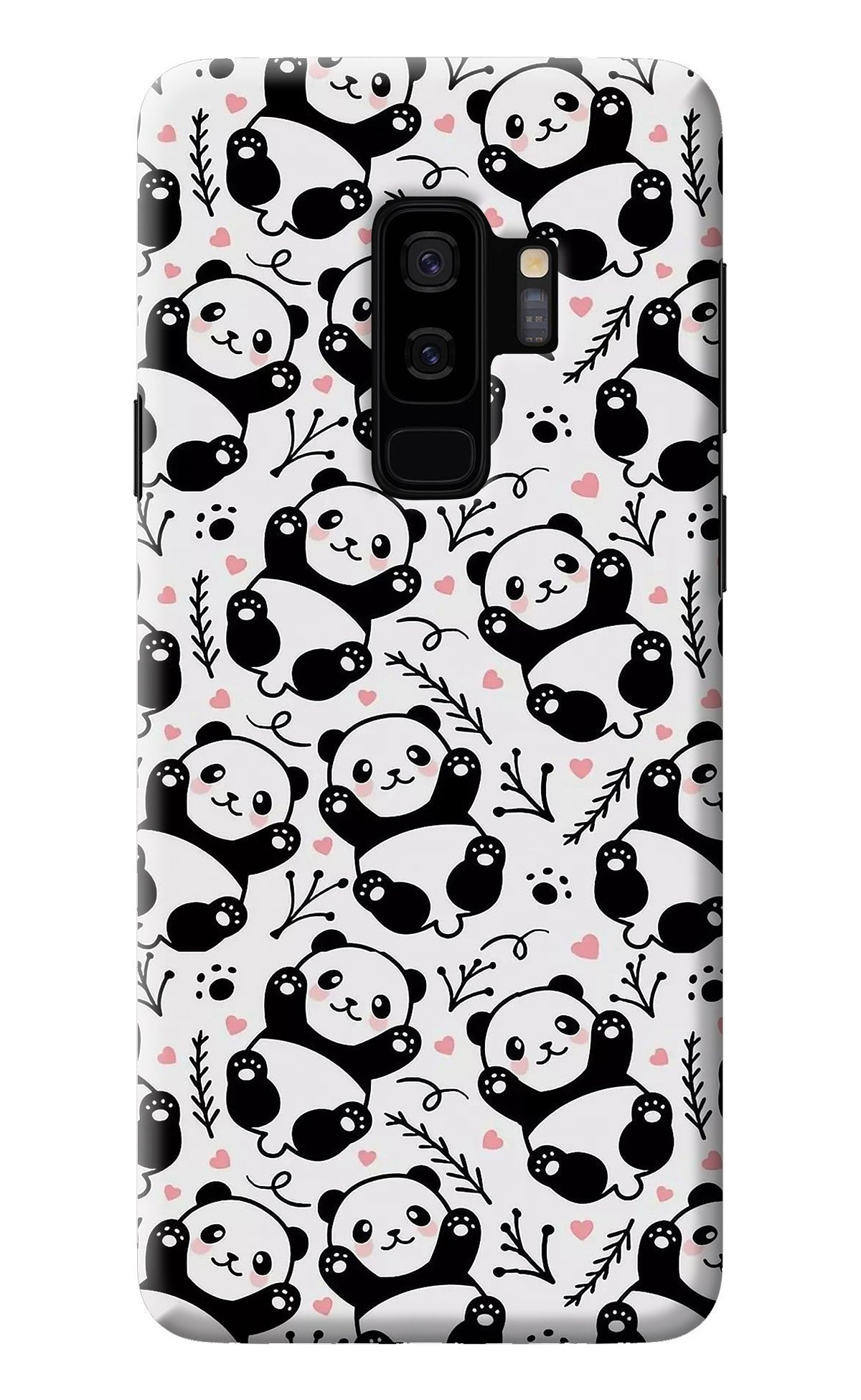 Cute Panda Samsung S9 Plus Back Cover