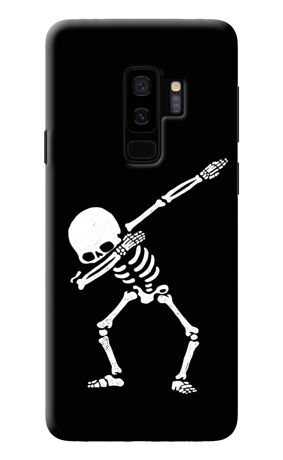 Dabbing Skeleton Art Samsung S9 Plus Back Cover