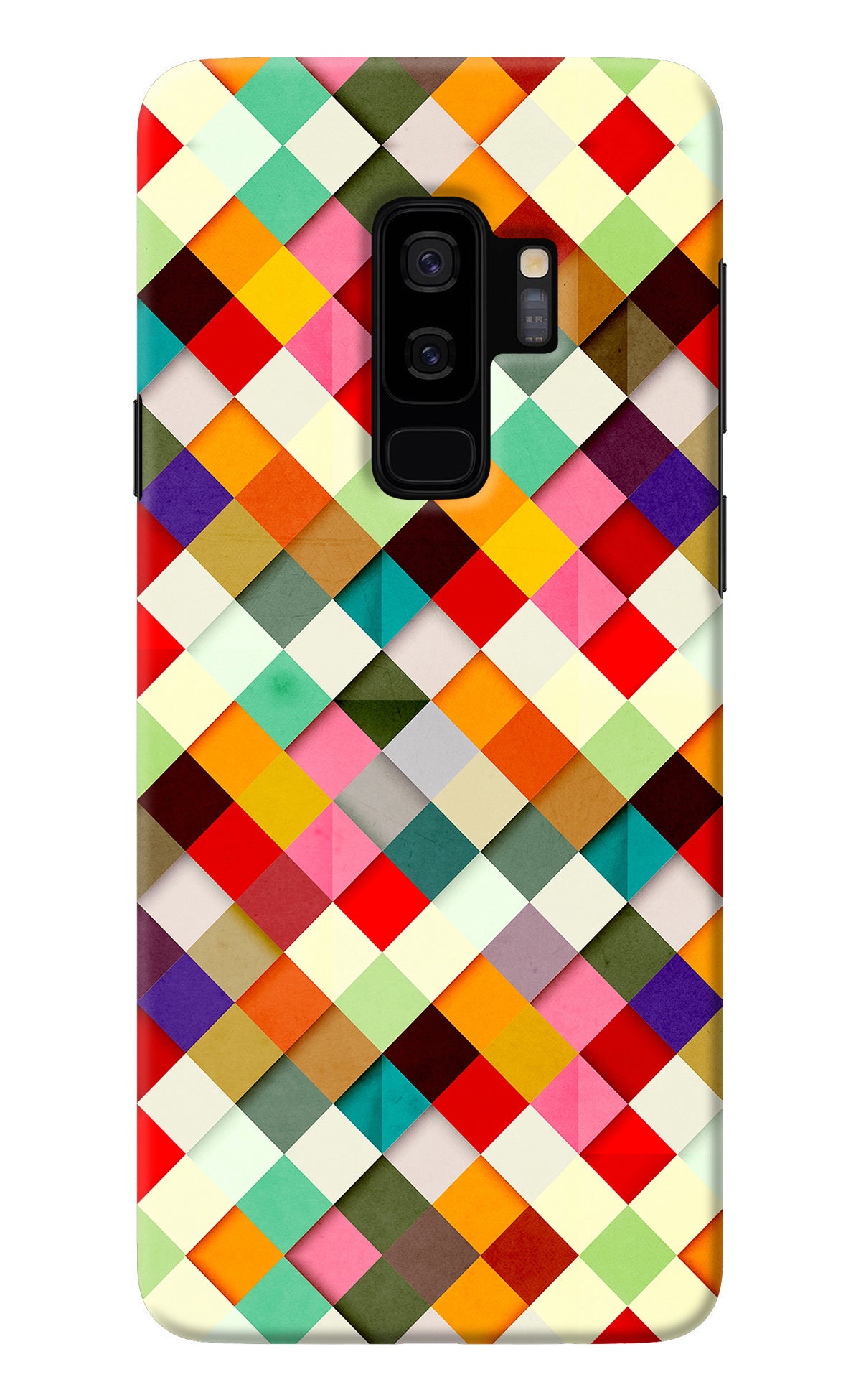 Geometric Abstract Colorful Samsung S9 Plus Back Cover