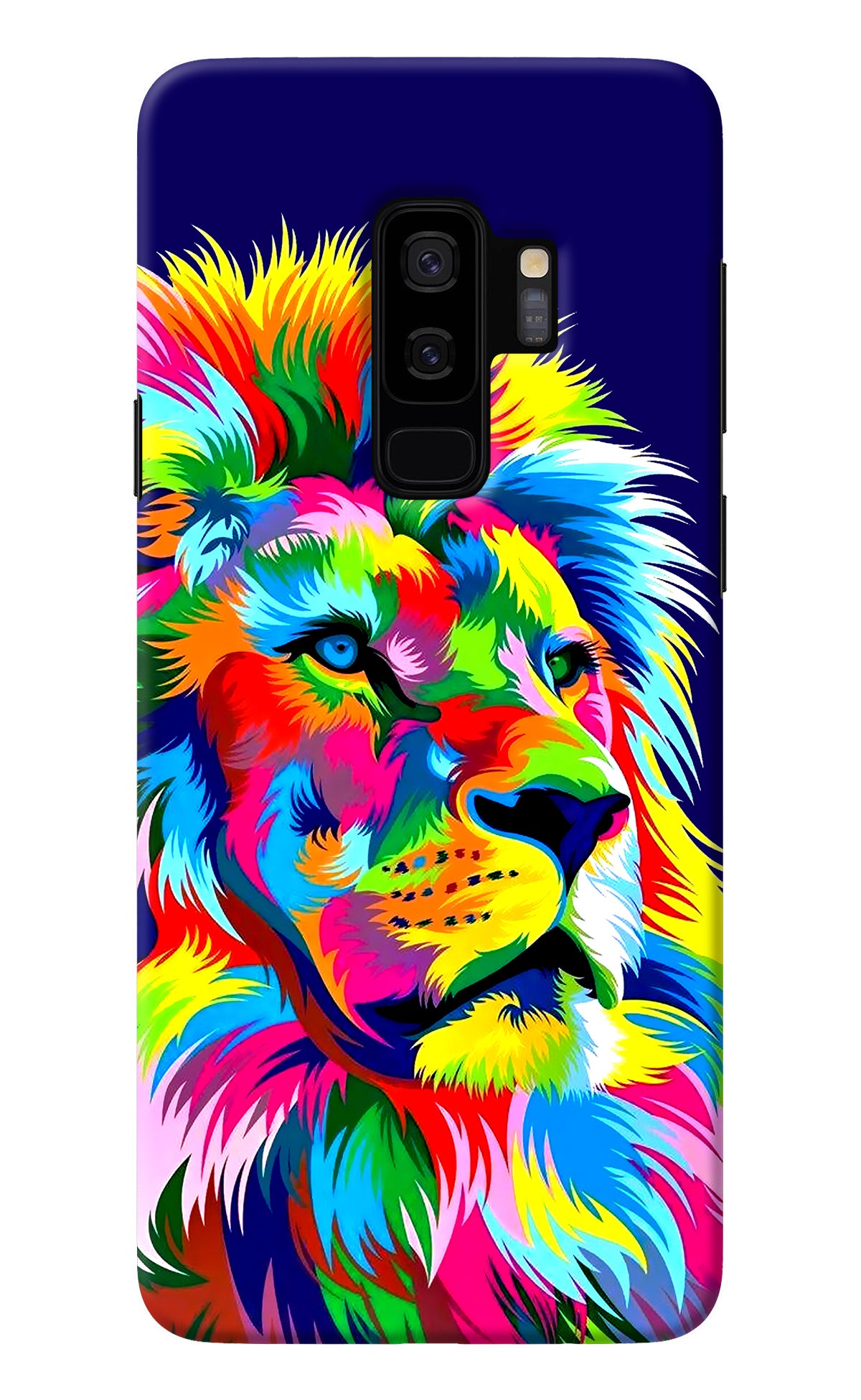 Vector Art Lion Samsung S9 Plus Back Cover