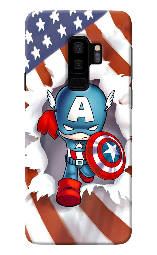Captain America Samsung S9 Plus Back Cover