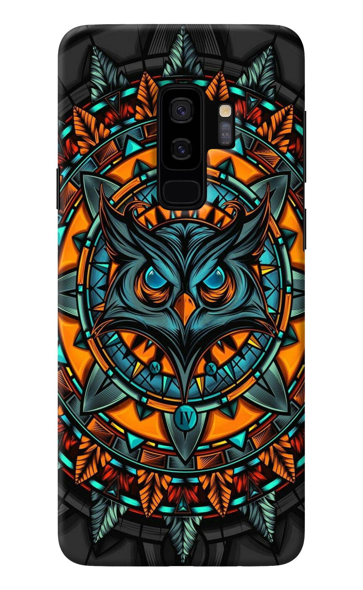 Angry Owl Art Samsung S9 Plus Back Cover