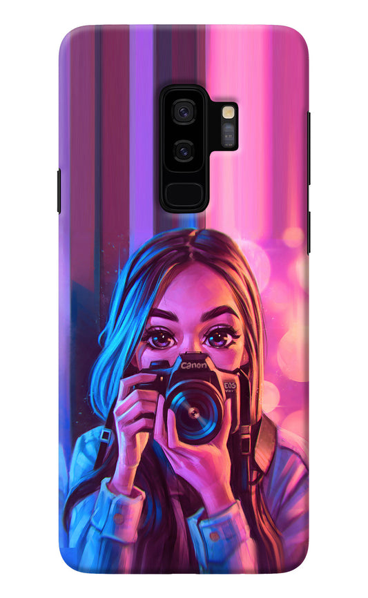 Girl Photographer Samsung S9 Plus Back Cover