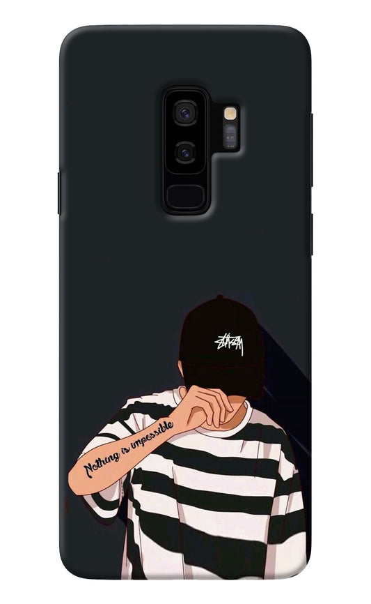 Aesthetic Boy Samsung S9 Plus Back Cover