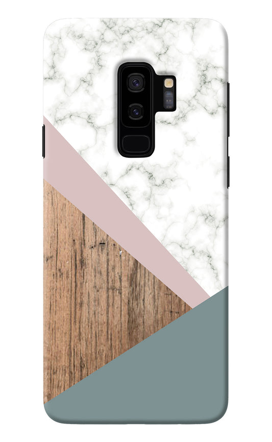Marble wood Abstract Samsung S9 Plus Back Cover
