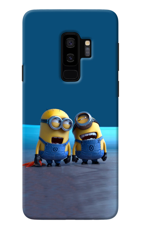 Minion Laughing Samsung S9 Plus Back Cover