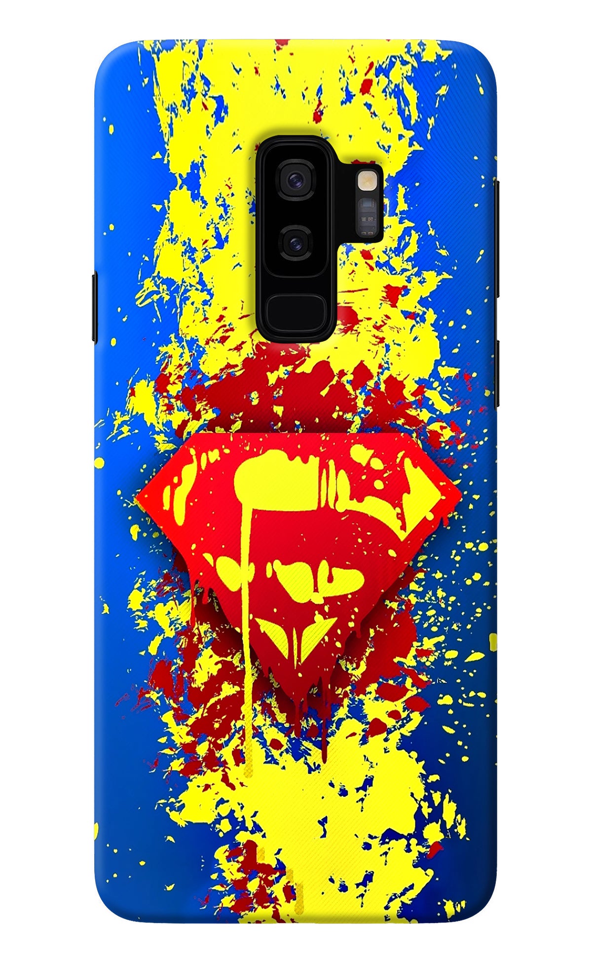 Superman logo Samsung S9 Plus Back Cover