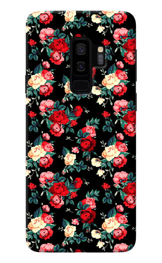 Rose Pattern Samsung S9 Plus Back Cover