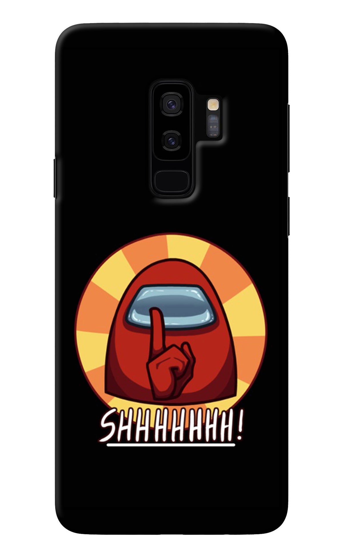 Among Us Shhh! Samsung S9 Plus Back Cover