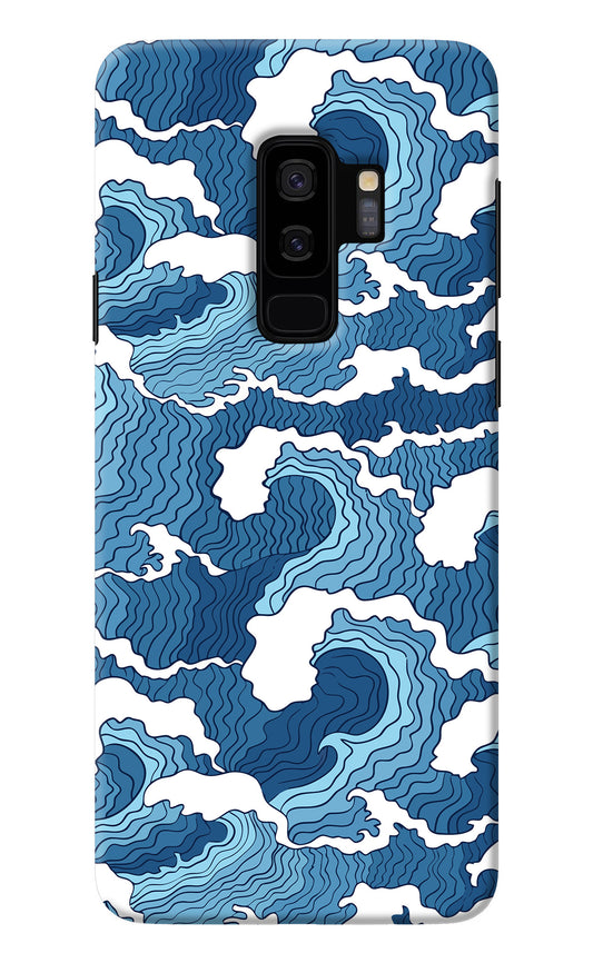 Blue Waves Samsung S9 Plus Back Cover