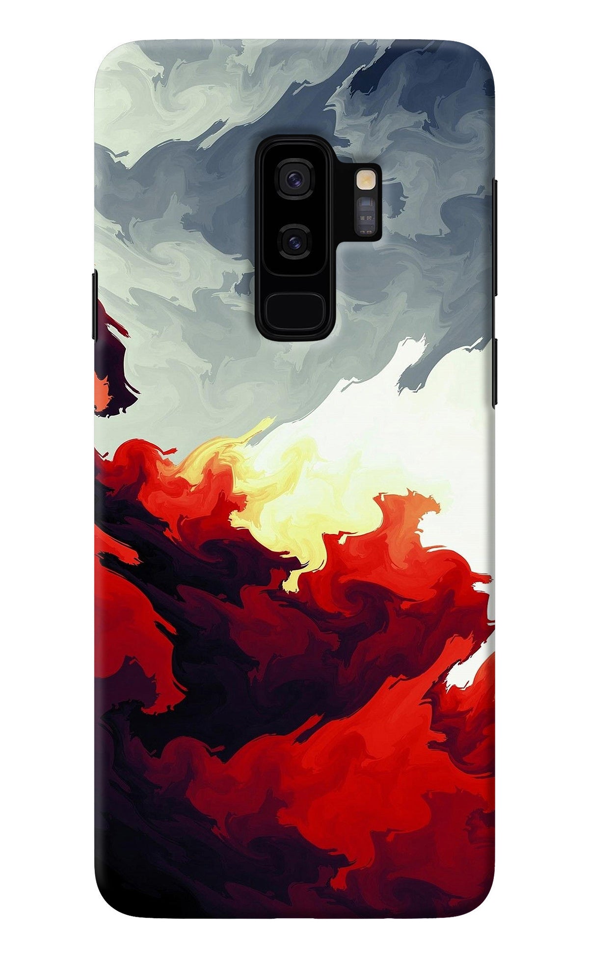 Fire Cloud Samsung S9 Plus Back Cover