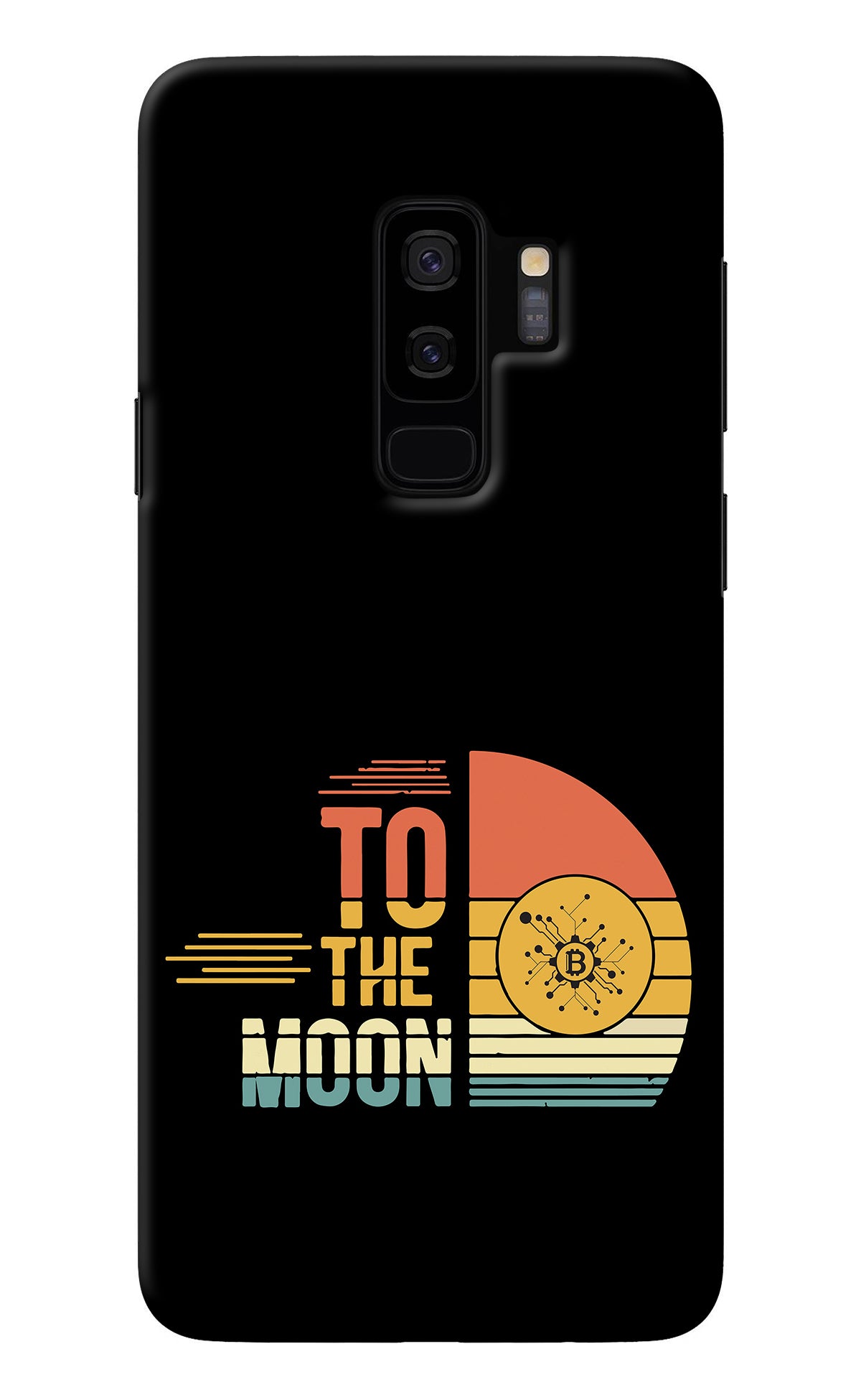 To the Moon Samsung S9 Plus Back Cover