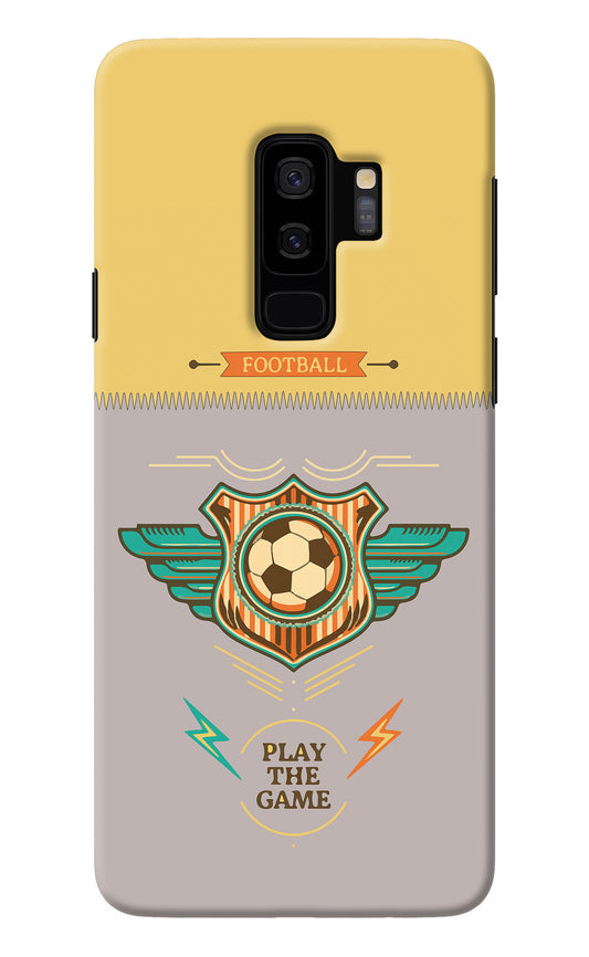 Football Samsung S9 Plus Back Cover