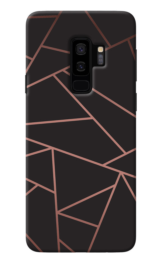 Geometric Pattern Samsung S9 Plus Back Cover