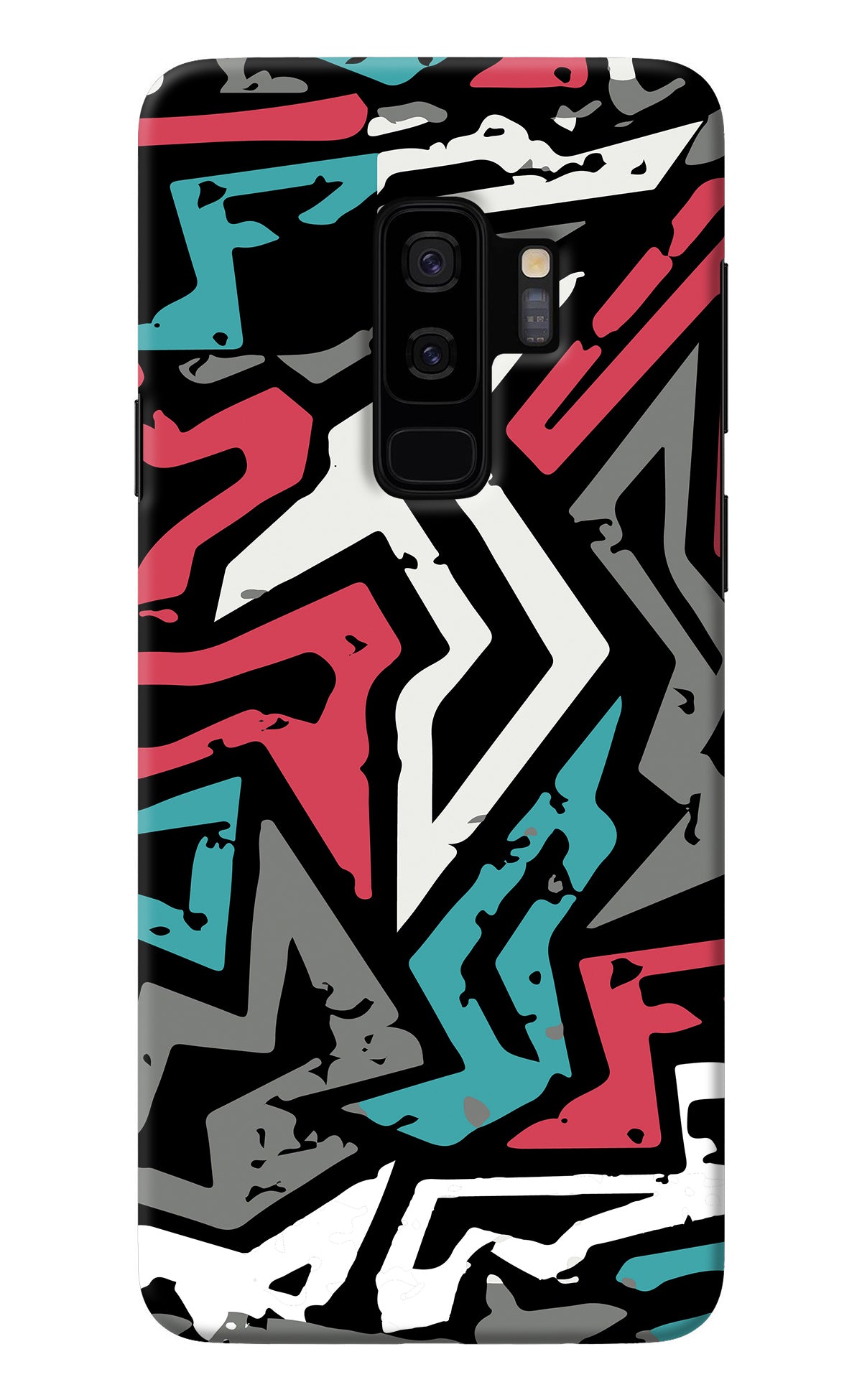 Geometric Graffiti Samsung S9 Plus Back Cover