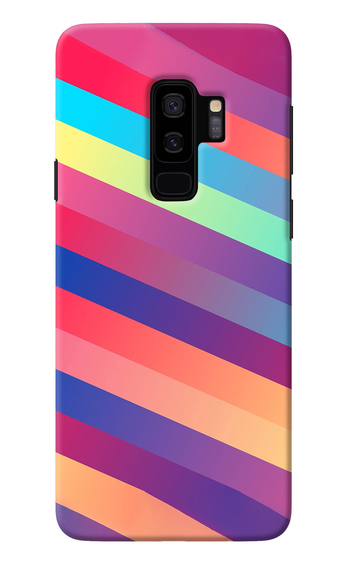 Stripes color Samsung S9 Plus Back Cover