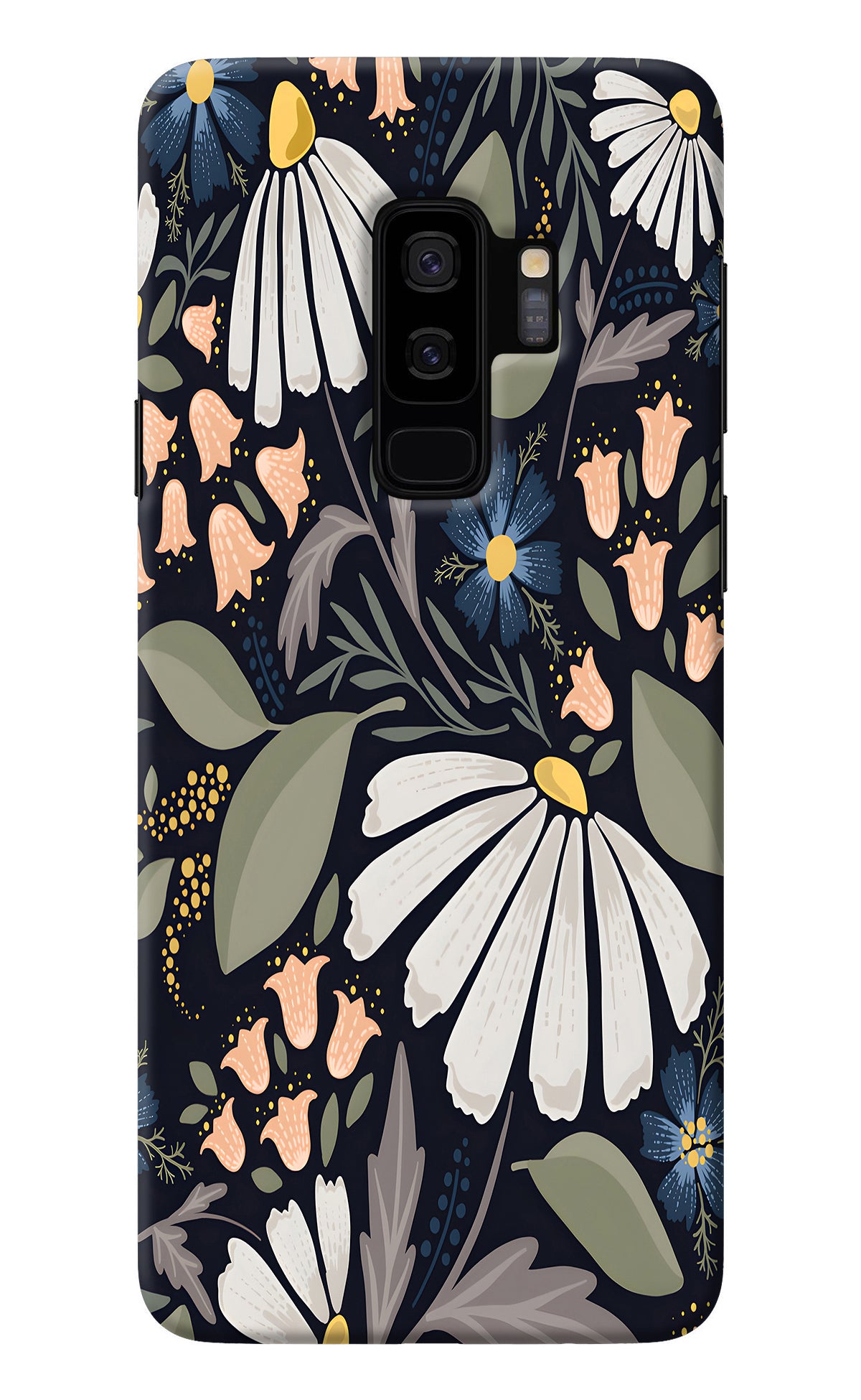 Flowers Art Samsung S9 Plus Back Cover