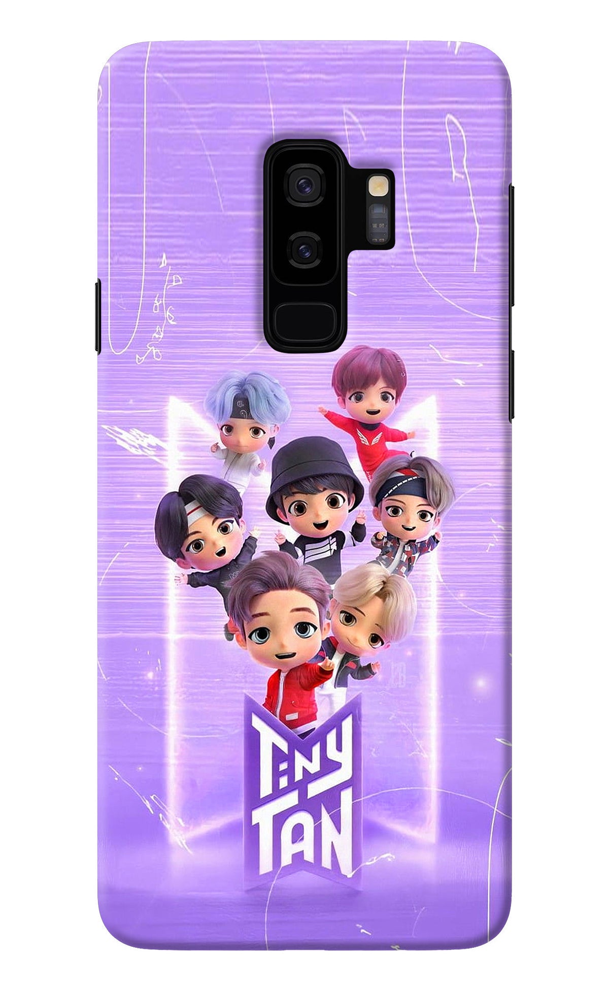 BTS Tiny Tan Samsung S9 Plus Back Cover