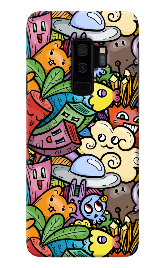 Veggie Doodle Samsung S9 Plus Back Cover