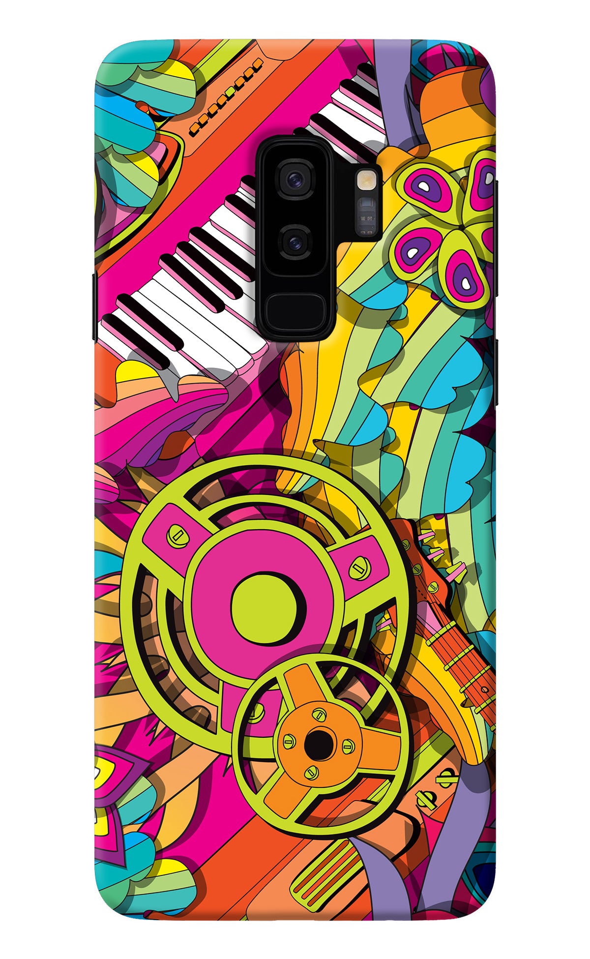 Music Doodle Samsung S9 Plus Back Cover