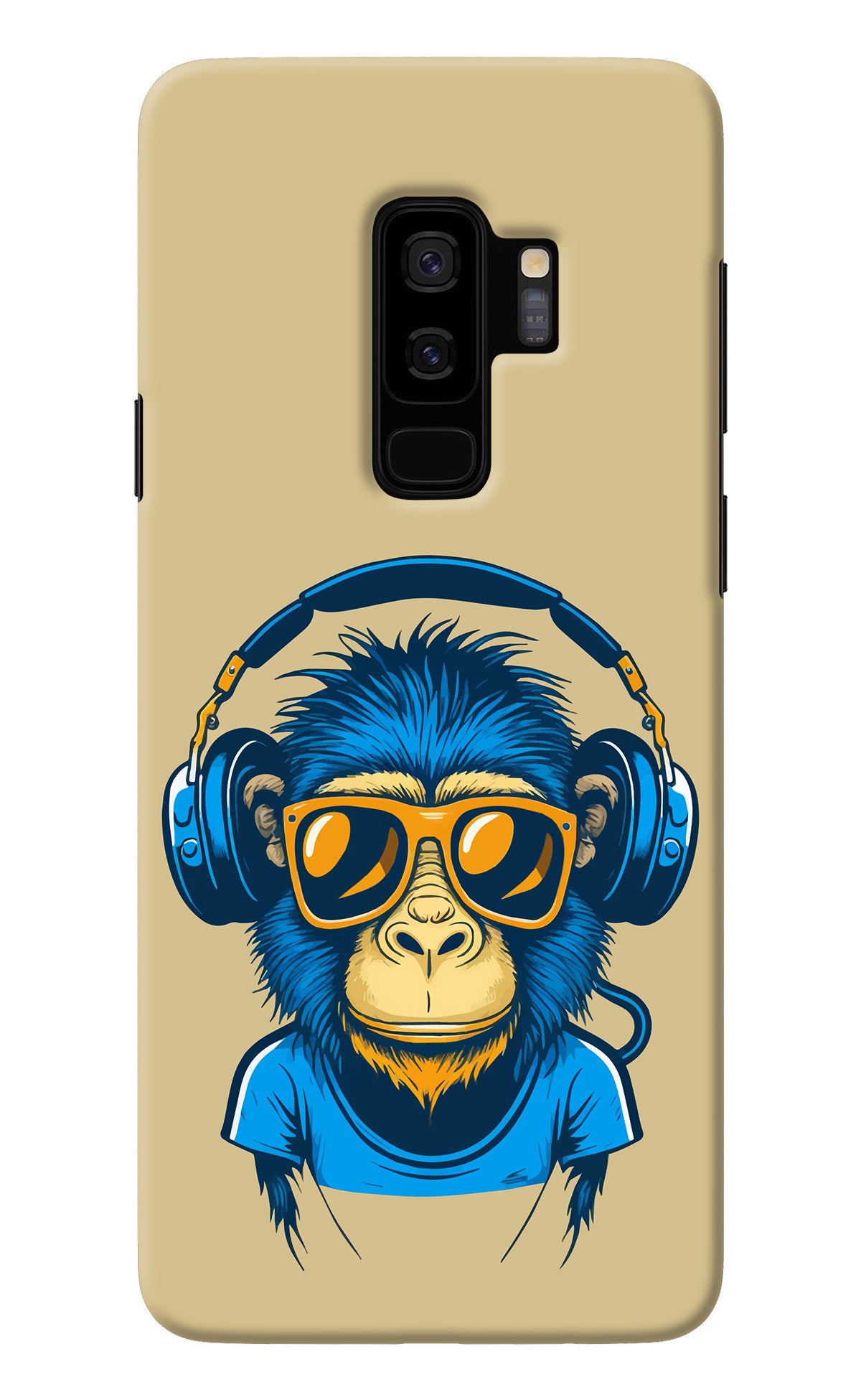 Monkey Headphone Samsung S9 Plus Back Cover