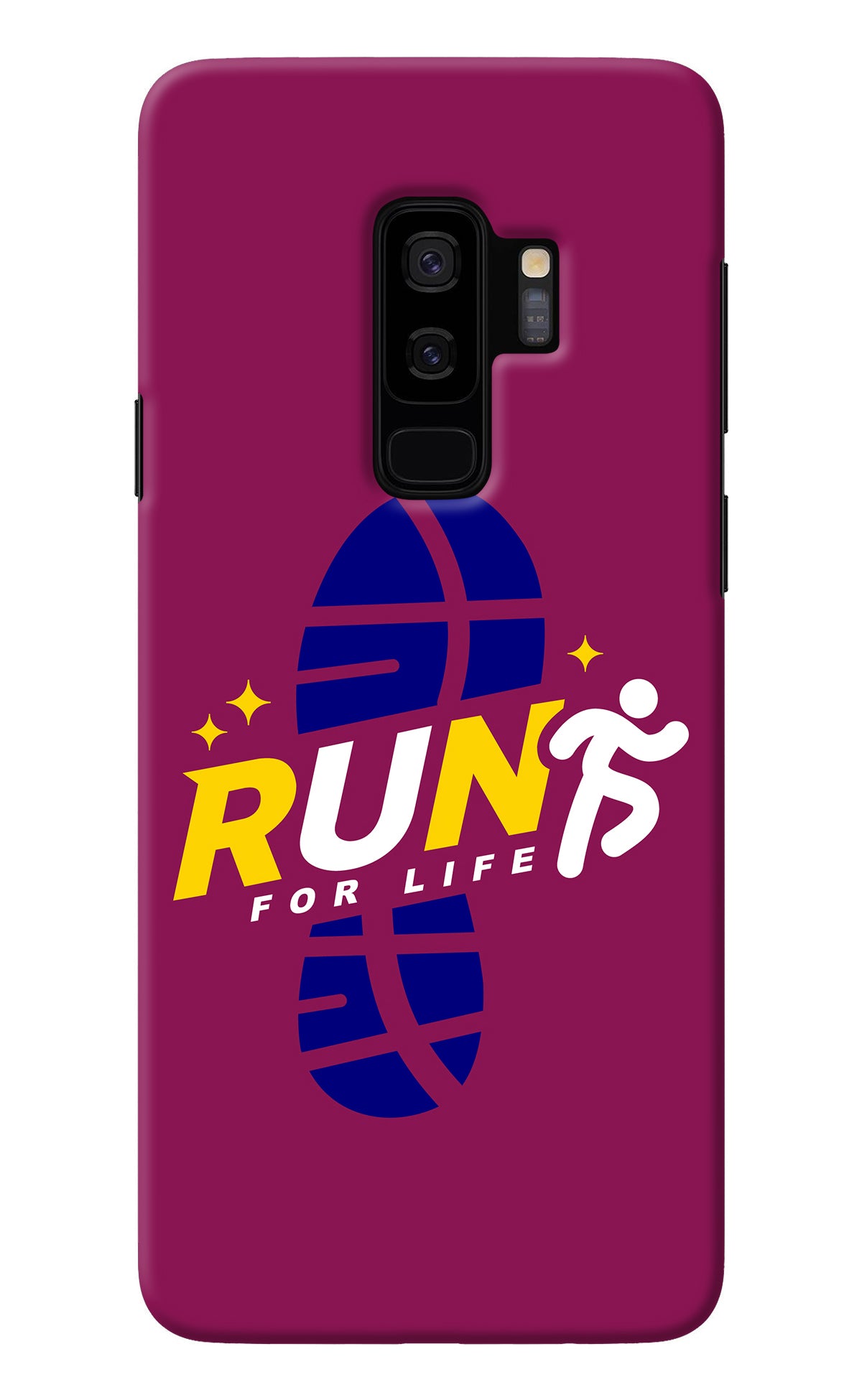 Run for Life Samsung S9 Plus Back Cover