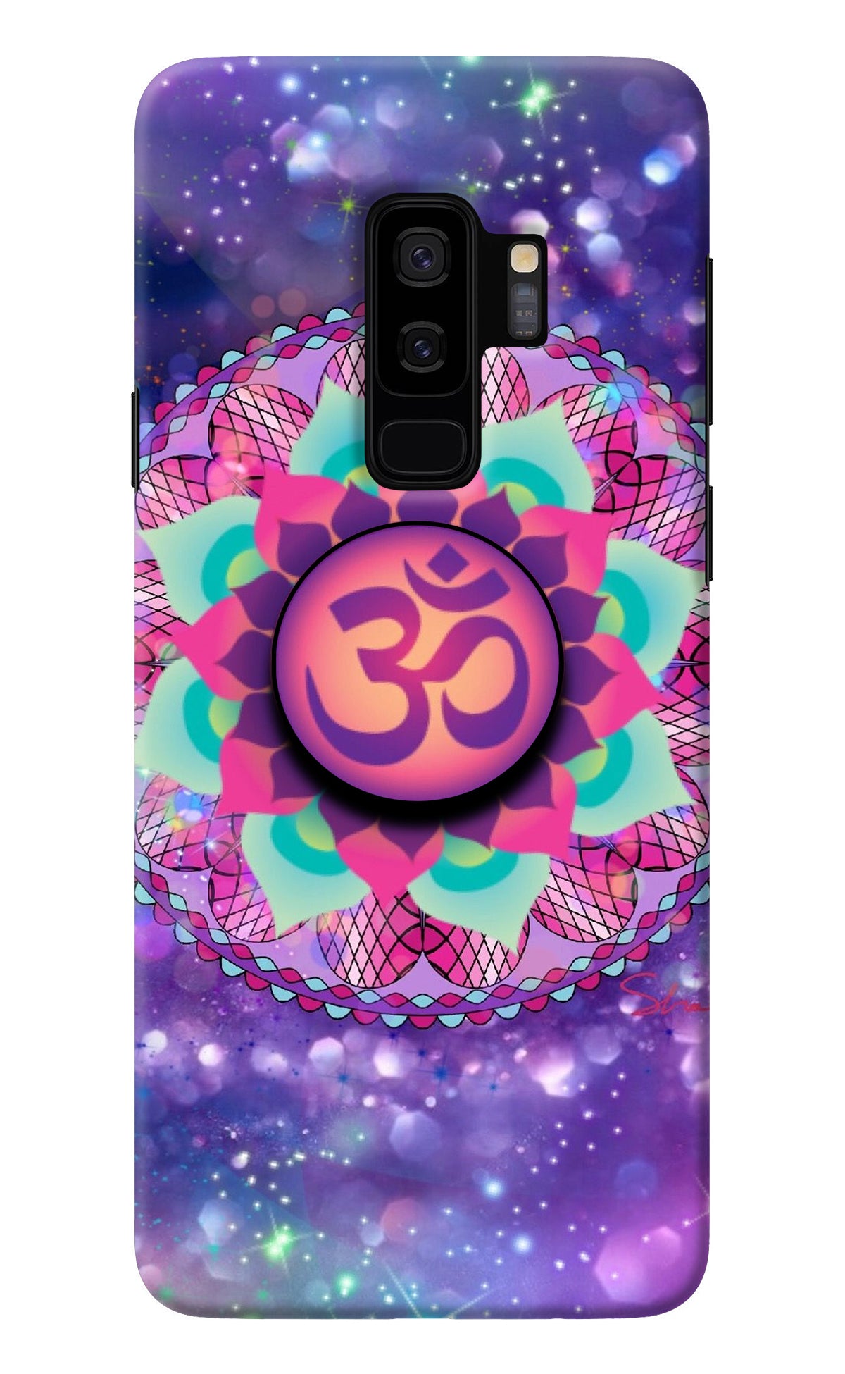 Om Purple Samsung S9 Plus Pop Case