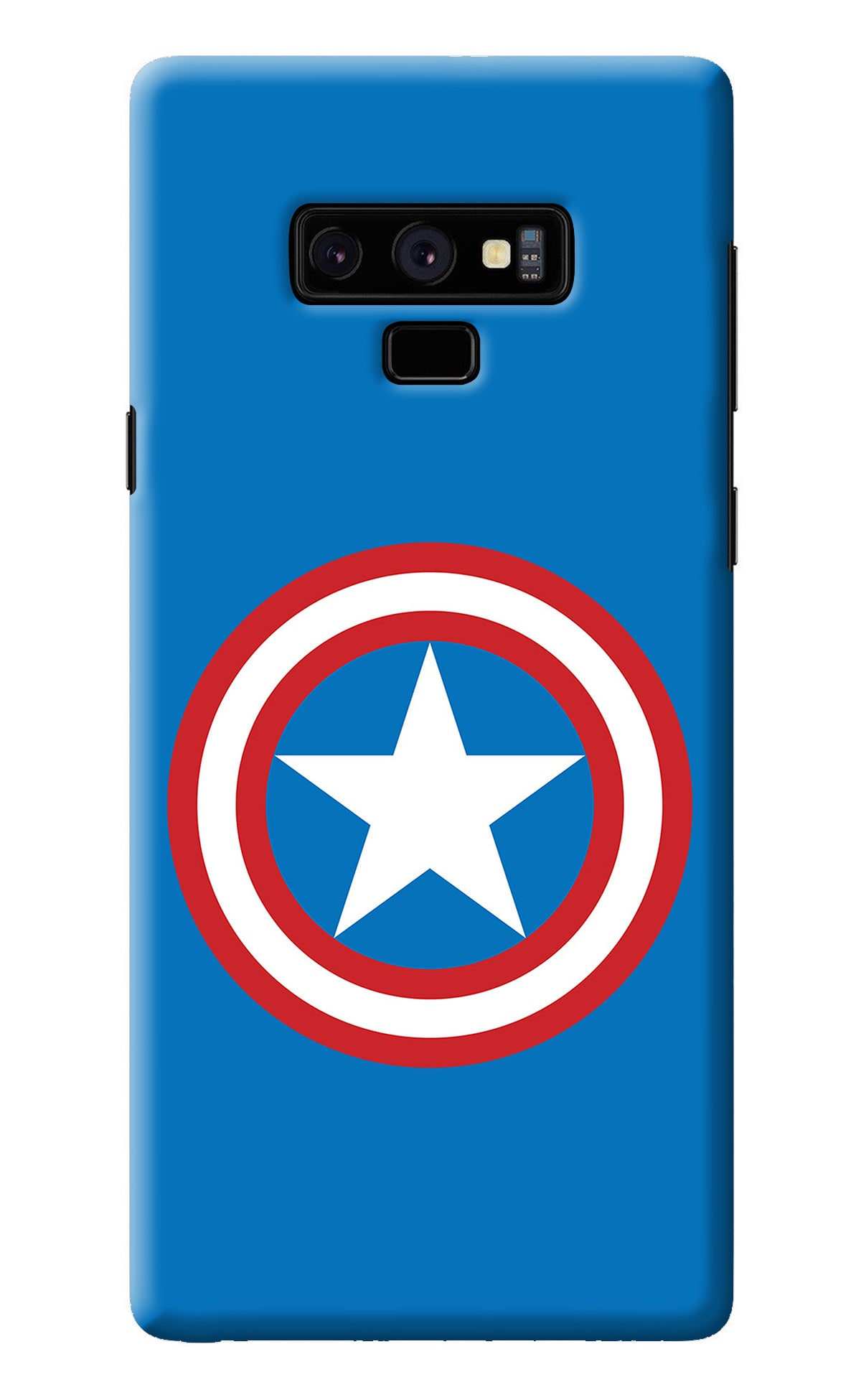 Captain America Logo Samsung Note 9 Back Cover