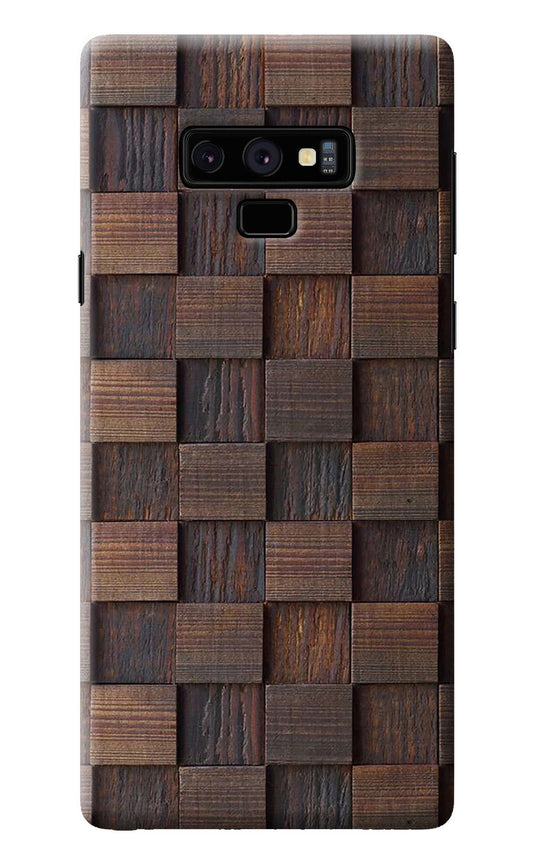 Wooden Cube Design Samsung Note 9 Back Cover