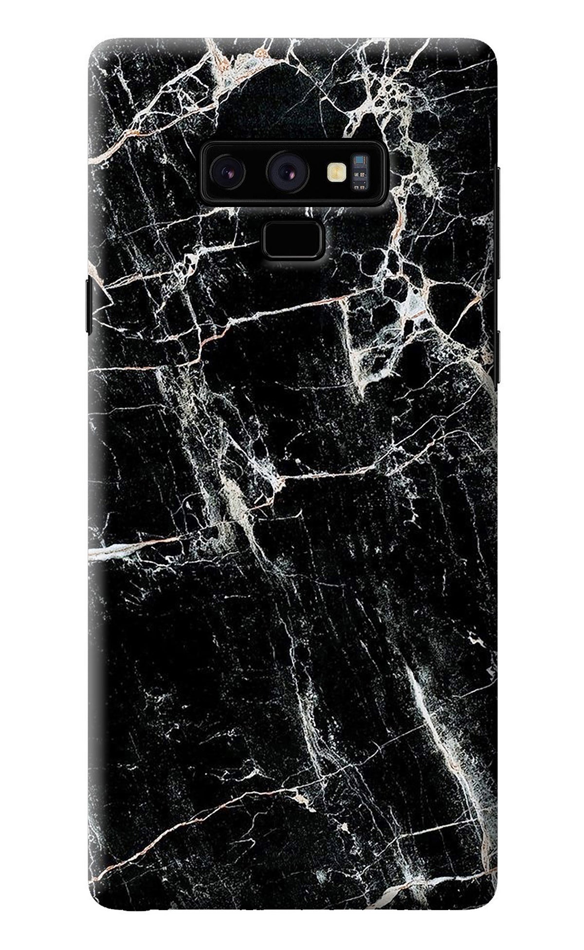 Black Marble Texture Samsung Note 9 Back Cover