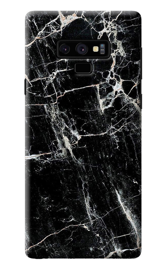 Black Marble Texture Samsung Note 9 Back Cover
