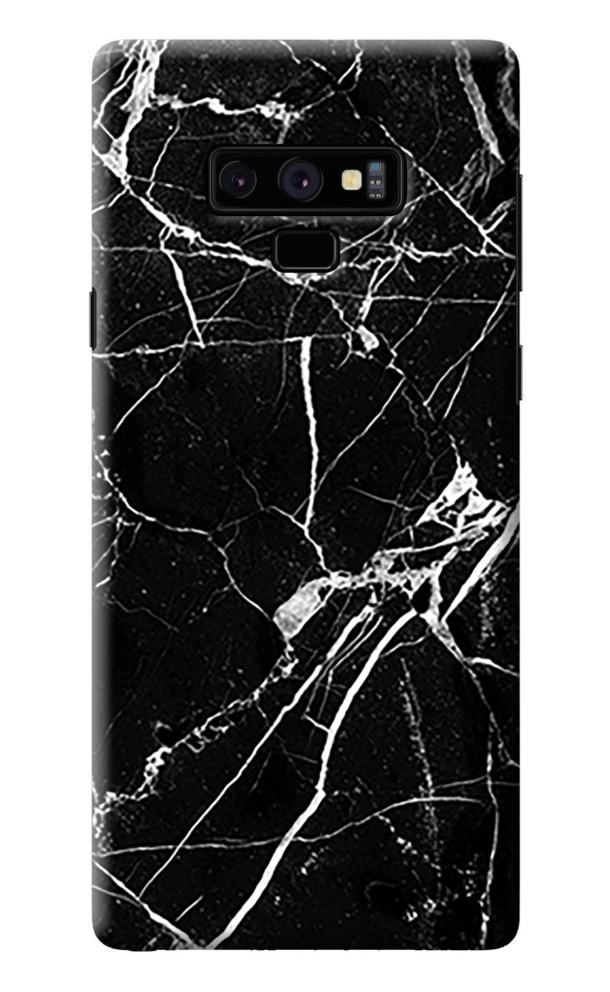 Black Marble Pattern Samsung Note 9 Back Cover