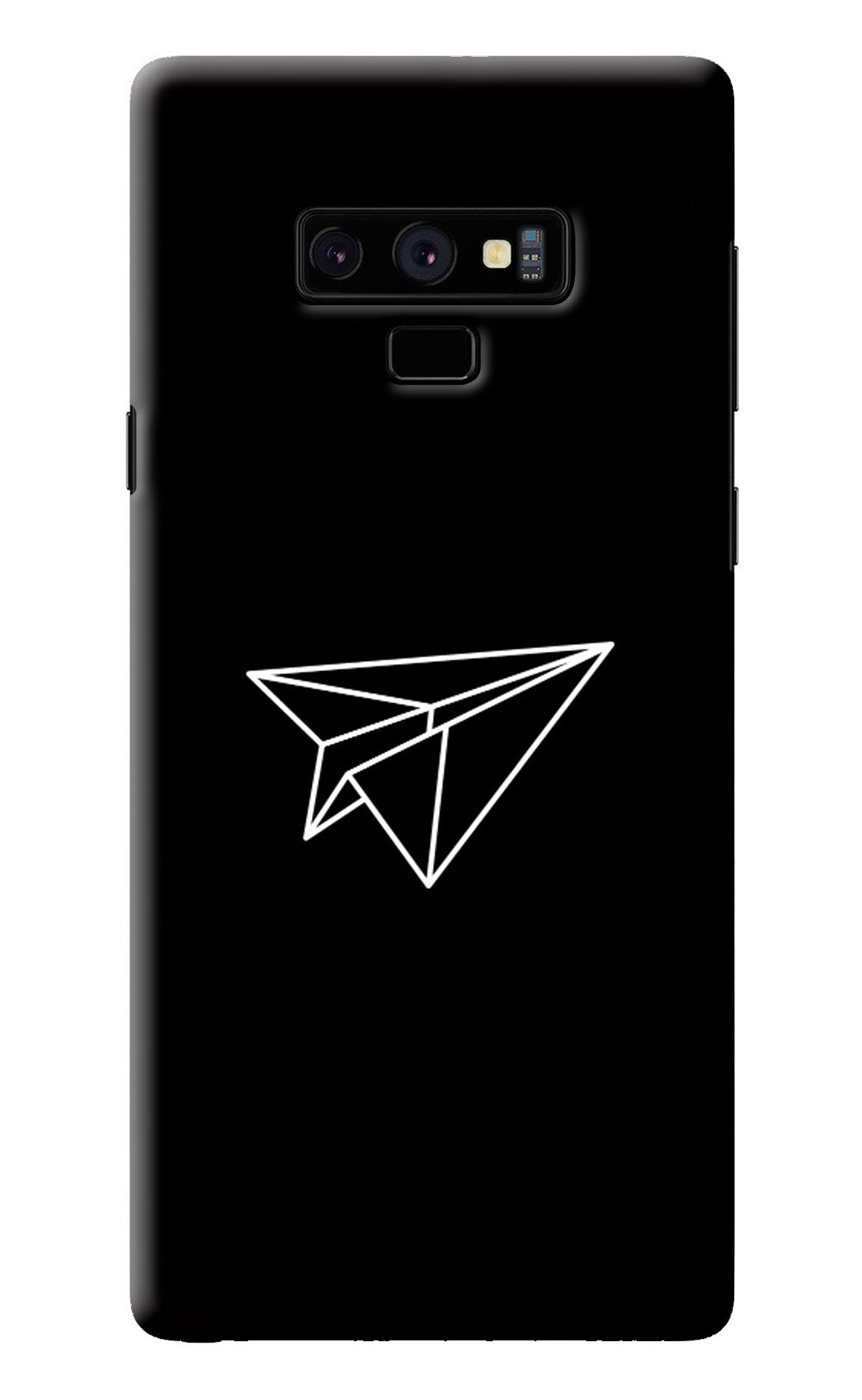 Paper Plane White Samsung Note 9 Back Cover