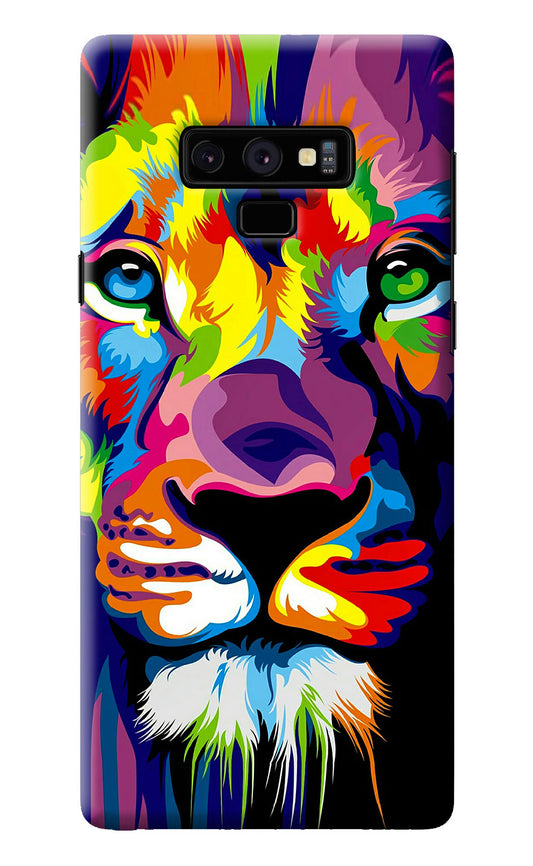 Lion Samsung Note 9 Back Cover