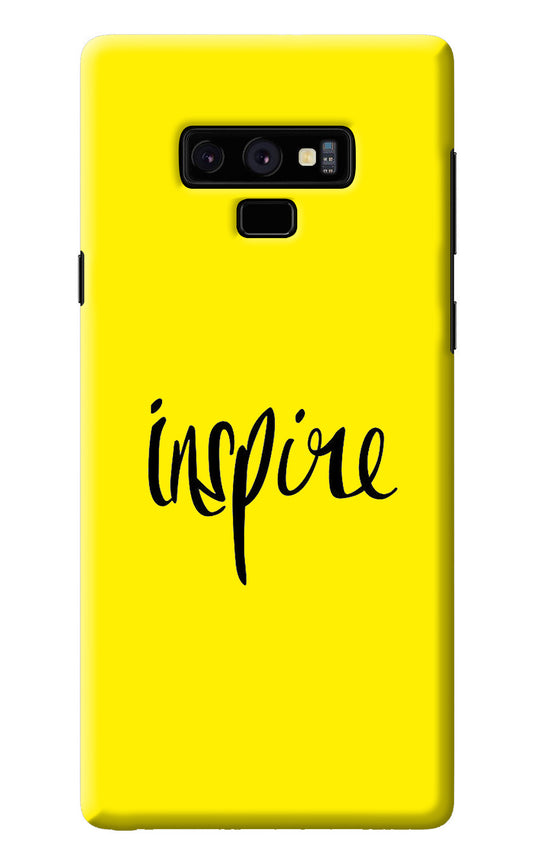 Inspire Samsung Note 9 Back Cover