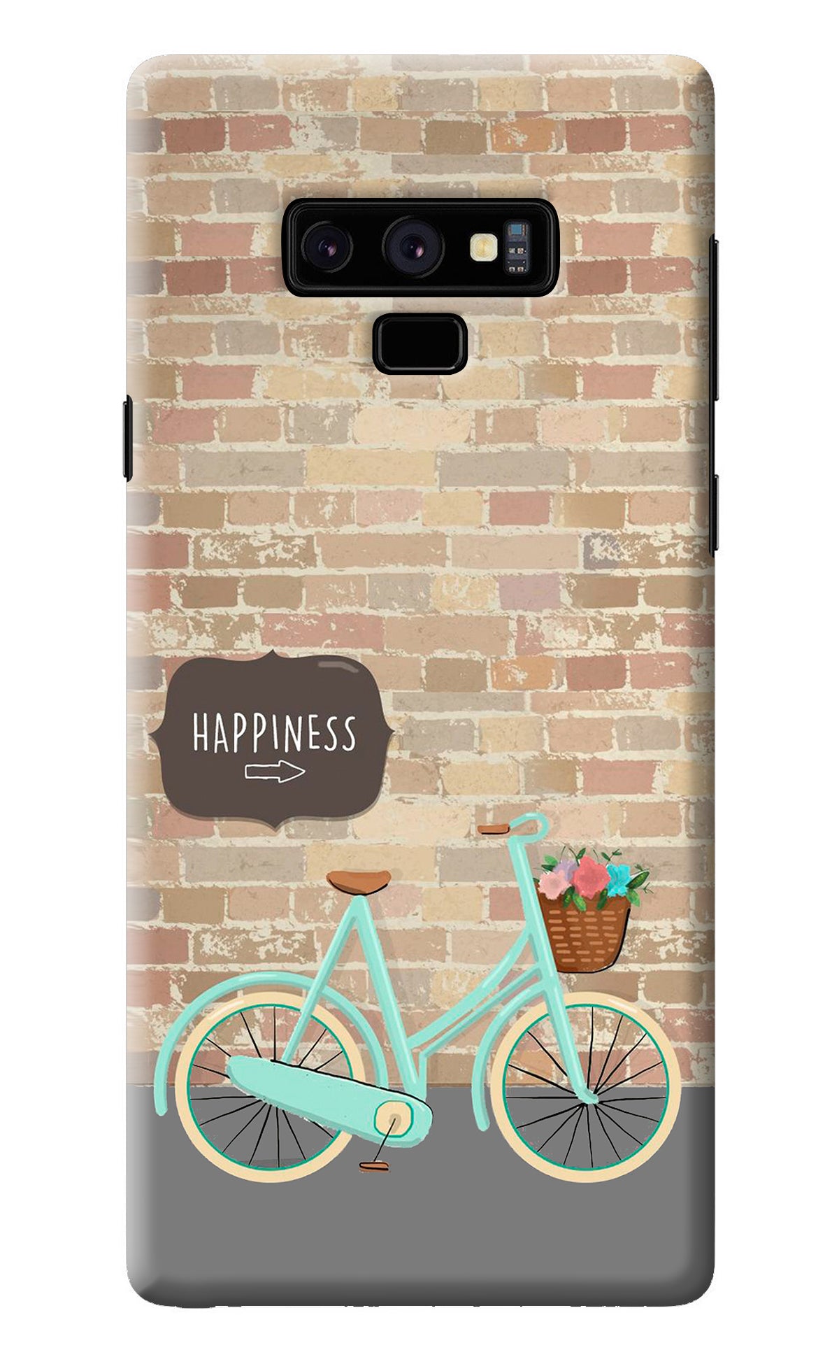 Happiness Artwork Samsung Note 9 Back Cover