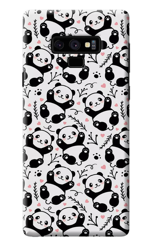 Cute Panda Samsung Note 9 Back Cover
