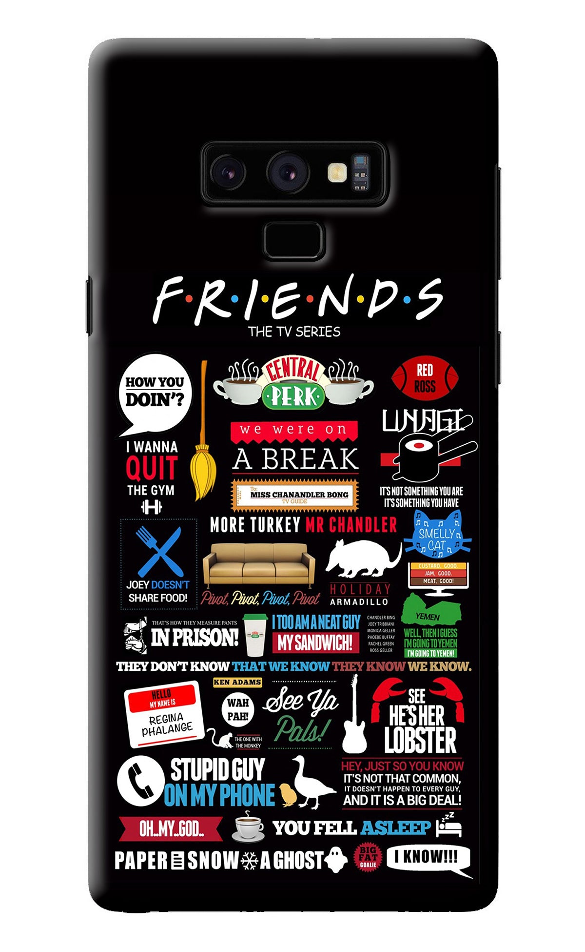 FRIENDS Samsung Note 9 Back Cover