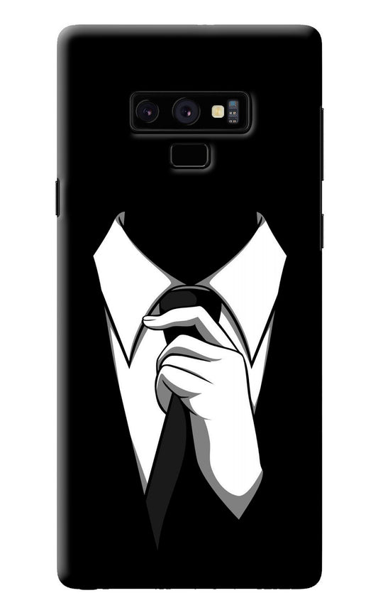 Black Tie Samsung Note 9 Back Cover