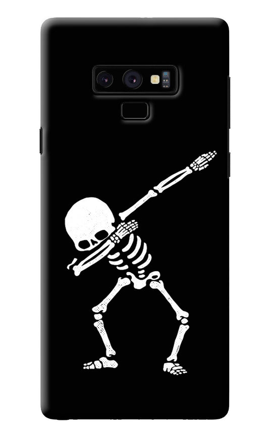 Dabbing Skeleton Art Samsung Note 9 Back Cover